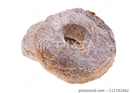 spanish shortbread isolated 111791062