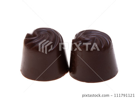 chocolate candies isolated chocolate candies isolated 111791121