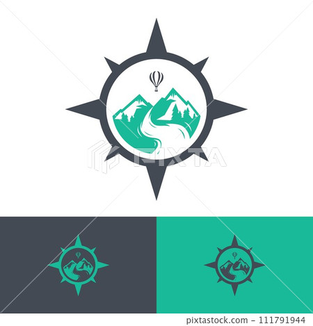 Vector travel logos Vector travel logos 111791944