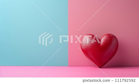 AI-generated content. Romantic Symbol of Love 111792592