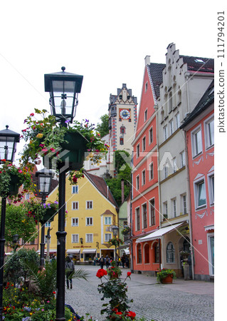 Germany Füssen cityscape Germany Füssen cityscape 111794201
