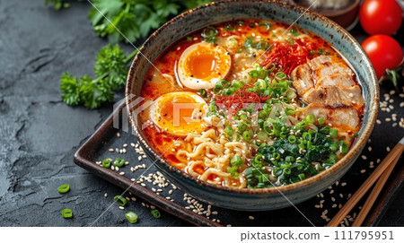 傳統日本蕎麥麵和烏龍麵套餐 傳統日本蕎麥麵和烏龍麵套餐 111795951