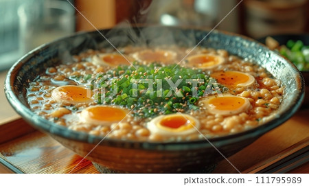 傳統日本蕎麥麵和烏龍麵套餐 111795989