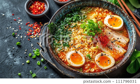 傳統日本蕎麥麵和烏龍麵套餐 111796031