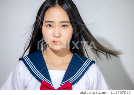 學校女孩高中肖像 111797052