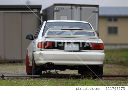 white domestic sports car 111797275