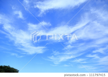 清爽的秋空 111797415