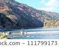 Arashiyama landscape autumn 111799173