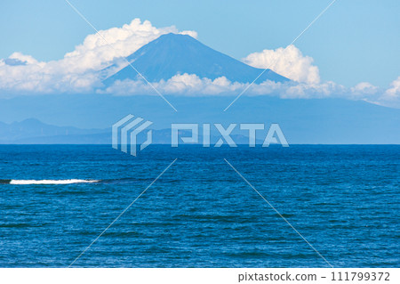 靜岡縣禦前崎市禦前崎市禦前崎海洋公園的富士山風景 靜岡縣禦前崎市禦前崎市禦前崎海洋公園的富士山風景 111799372