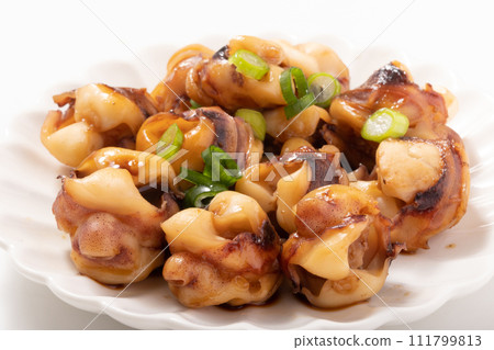 Fried squid cartilage Fried squid cartilage 111799813