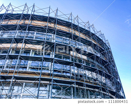 室蘭市立江友小學、2棟圓形校舍 111800431