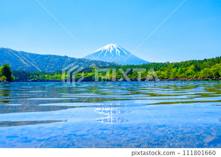 從西湖看到的富士山（5月） 111801660
