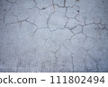 cracked concrete floor 111802494