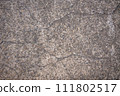 cracked concrete floor 111802517