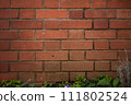 french brick wall 111802524