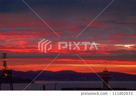 Sunset glow in Tasmania Sunset glow in Tasmania 111802633