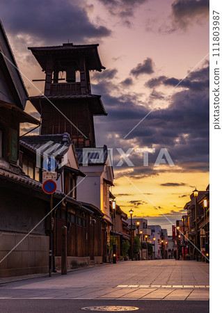 Symbol of Koedo Kawagoe The bell at dawn Symbol of Koedo Kawagoe The bell at dawn 111803987