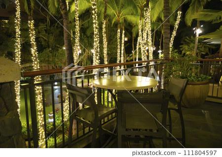 【夏威夷】喜來登附近威基基夜景① 【夏威夷】喜來登附近威基基夜景① 111804597