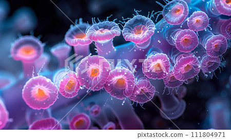 可能在火星上發現的假設微生物的顯微圖像 111804971