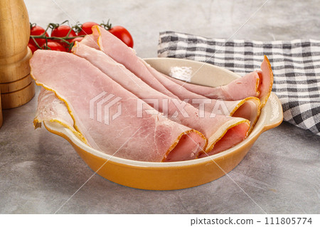 Italian Prosciutto Kotto snack appetizer Italian Prosciutto Kotto snack appetizer 111805774