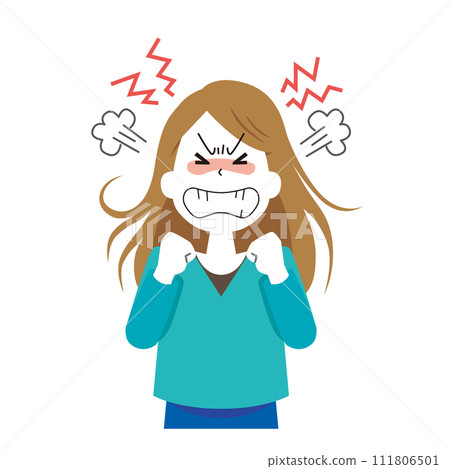 An irritating woman 111806501