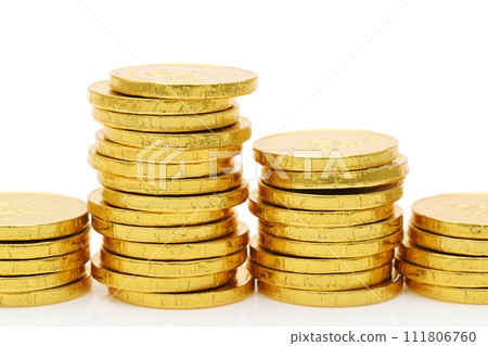 Gold coin 111806760