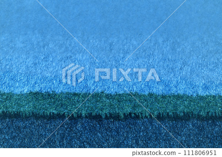 Background material of deep sea image made with Japanese paper Background material of deep sea image made with Japanese paper 111806951