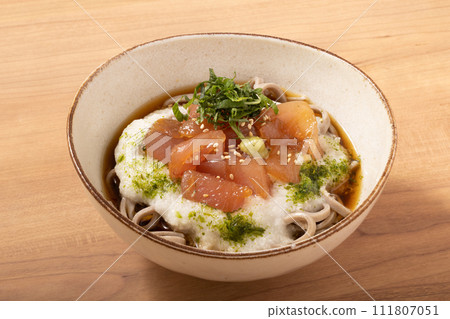 Mountain tuna soba (chilled soba) Mountain tuna soba (chilled soba) 111807051