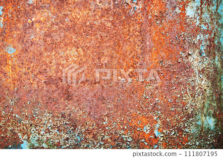 iron rust texture 111807195