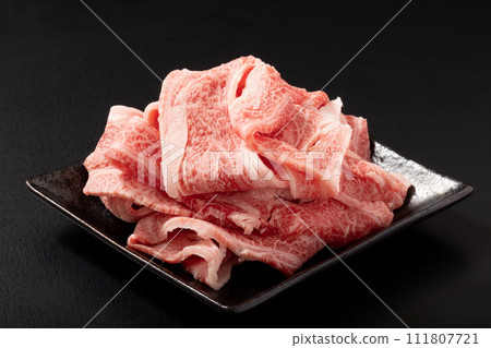 Domestic Japanese Black Beef Shoulder Loin Trimmed (Sendai Beef) 111807721