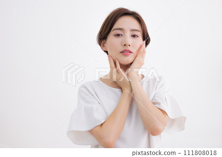 女人的美麗形象肖像 111808018