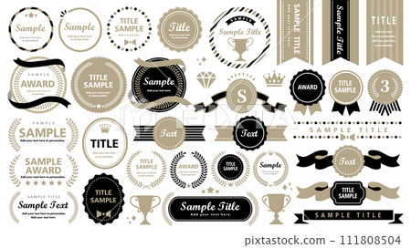 流行月桂花圈/獎牌/獎品套裝 2 111808504