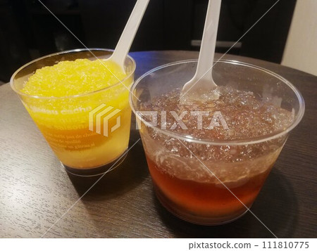 set of fruit jelly 111810775