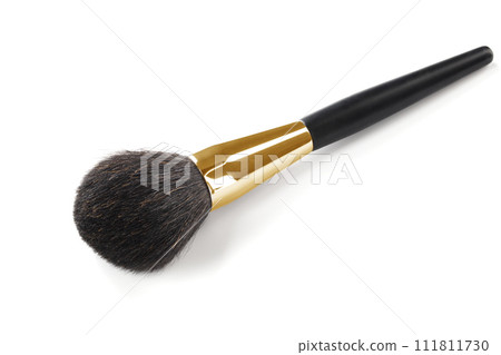 Cosmetic brush isolated on a white background. 111811730