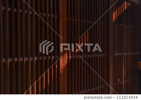 景觀與格子門 景觀與格子門 111813434