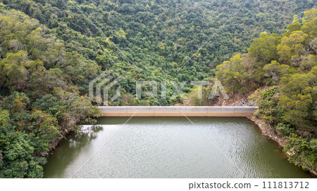 Lau Shui Heung Reservoir pond shoreline Jan 20 2024 111813712
