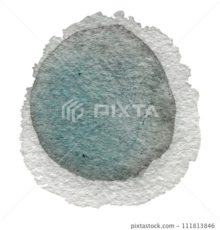 Grey watercolor circle isolated on white background. Gray, black and white round watercolour shape or spot for text Grey watercolor circle isolated on white background. Gray, black and white round watercolour shape or spot for text 111813846