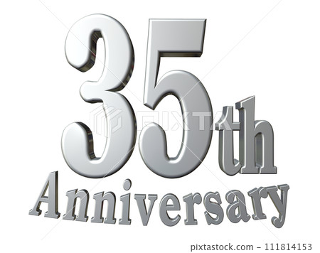 3DCG characters "35th Anniversary/35th Anniversary" Silver, Silver 3DCG characters "35th Anniversary/35th Anniversary" Silver, Silver 111814153