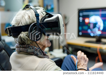 AI-generated content. Usage of VR in rehabilitation 111814440