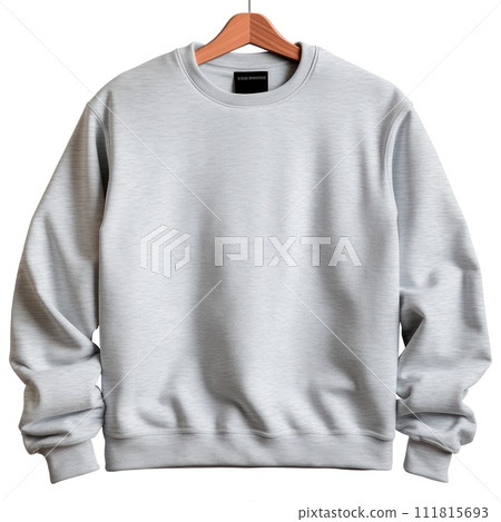 Hoodie or sweatshirt long sleeve for your design mockup for print, isolated on white background Hoodie or sweatshirt long sleeve for your design mockup for print, isolated on white background 111815693