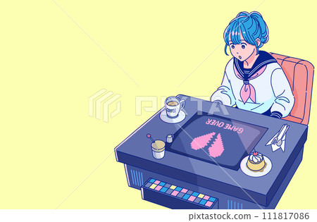 一個在桌上遊戲中輸了的女孩 一個在桌上遊戲中輸了的女孩 111817086