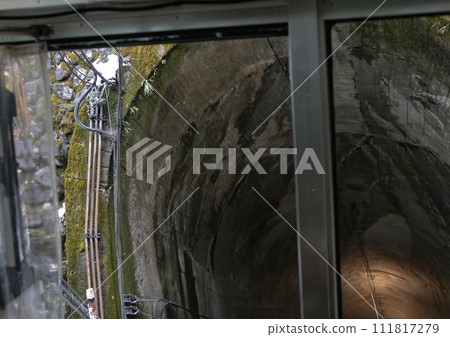 Takao cable car tunnel 111817279