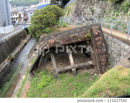 Former bell tower of Urakami Cathedral, atomic bomb remains, Moto-cho, Nagasaki City, Nagasaki Prefecture 111817592