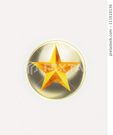 金色閃亮的星星 111818136