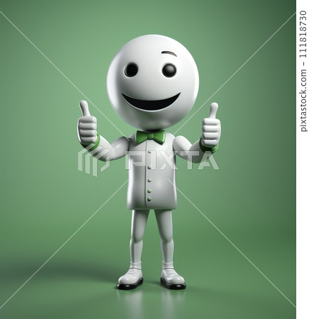 3d man is green tick symbol, signifying completion and success, in a compelling visual representation of achievement and endorsement, a check off character 3d man is green tick symbol, signifying completion and success, in a compelling visual representation of achievement and endorsement, a check off character 111818730
