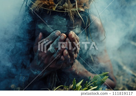 Natives aborigines: mesmerizing portrayal of indigenous cultures, traditions, heritage captured in evocative images, celebrating richness of ancient rituals, diverse lifestyles, tribal communities. Natives aborigines: mesmerizing portrayal of indigenous cultures, traditions, heritage captured in evocative images, celebrating richness of ancient rituals, diverse lifestyles, tribal communities. 111819117