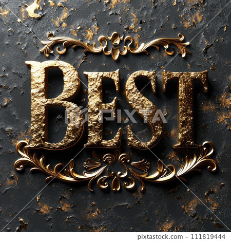 Best sign logo text: a sophisticated blend on busines cards, banner, and background, encapsulating exclusivity and luxury for an elite and distinguished corporate identity 111819444