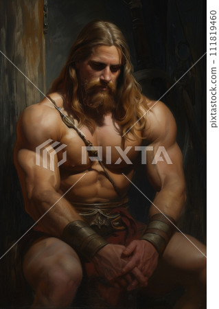 Muscular man 111819460
