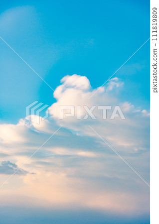 冬天的天空傍晚圖片 111819809