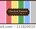 seamless plaid pattern 111820010